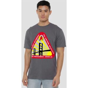 Star Trek Starfleet Academy T-Shirt, Charcoal Size: Medium Charcoal M Star Trek Starfleet Academy T-Shirt, Charcoal Size: Medium Charcoal M