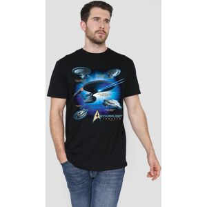 Star Trek Starfleet Vessels T-Shirt, Black Size: 4XL Black 4XL Star Trek Starfleet Vessels T-Shirt, Black Size: 4XL Black 4XL