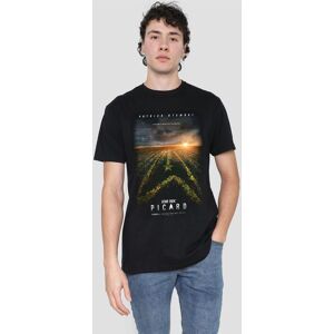 Star Trek Picard Picard Poster T-Shirt, Black Size: 3XL Black 3XL Star Trek Picard Picard Poster T-Shirt, Black Size: 3XL Black 3XL