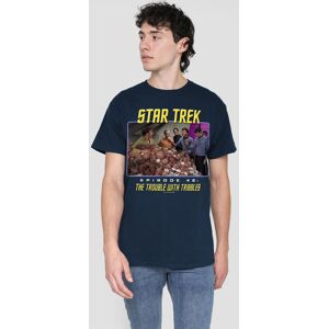 Star Trek St:Original The Trouble With Tribbles T-Shirt, Navy Size: 2XL Navy 2XL Star Trek St:Original The Trouble With Tribbles T-Shirt, Navy Size: 2XL Navy 2XL