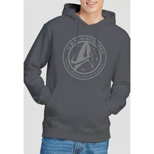 Star Trek Discovery Discovery Crest Hoodie, Charcoal Size: 2XL Charcoal 2XL Star Trek Discovery Discovery Crest Hoodie, Charcoal Size: 2XL Charcoal 2XL