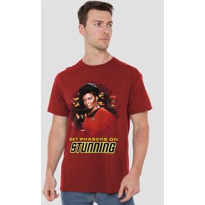 Star Trek Stunning T-Shirt, Cardinal in Red Size: 2XL Red 2XL Star Trek Stunning T-Shirt, Cardinal in Red Size: 2XL Red 2XL