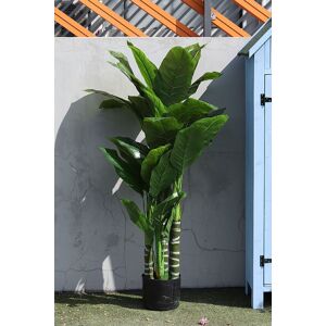 Living and Home 190cm Artificial Tropical Plant with Plastic Flowerpot Home and Office Plant Decoration in Green Green Living and Home 190cm Artificial Tropical Plant with Plastic Flowerpot Home and Office Plant Decoration in Green Green
