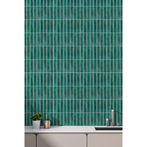 H&O Direct 10Pcs Teal Color Waterproof Scratch Resistant Rectangular Wall Stickers Teal H&O Direct 10Pcs Teal Color Waterproof Scratch Resistant Rectangular Wall Stickers Teal