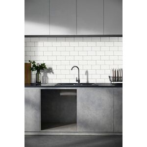 H&O Direct 10Pcs White Waterproof Heat Resistant Wall Stickers White H&O Direct 10Pcs White Waterproof Heat Resistant Wall Stickers White