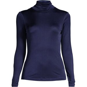 lands end Lands' End Women's Lightweight Silk Interlock Roll Neck Top in Navy Size: 8 Navy 8 lands end Lands' End Women's Lightweight Silk Interlock Roll Neck Top in Navy Size: 8 Navy 8