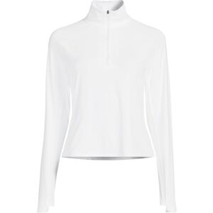 lands end Lands' End Women's Plus Quarter Zip Long Sleeve Rash Vest in White Size: 16-18 White 16-18 lands end Lands' End Women's Plus Quarter Zip Long Sleeve Rash Vest in White Size: 16-18 White 16-18