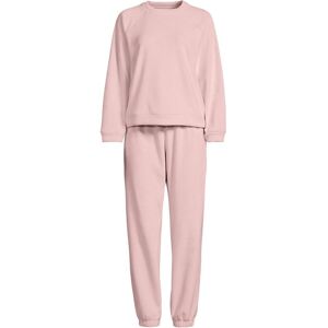 lands end Lands' End Women's Ribbed Velour Pyjama Set in Pink Size: 8 Pink 8 lands end Lands' End Women's Ribbed Velour Pyjama Set in Pink Size: 8 Pink 8