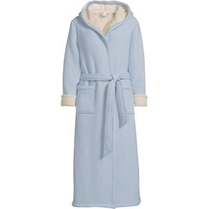lands end Lands' End Women's Petite Waffle Snit Borg Fleece Dressing Gown in Blue Size: 8 Blue 8 lands end Lands' End Women's Petite Waffle Snit Borg Fleece Dressing Gown in Blue Size: 8 Blue 8