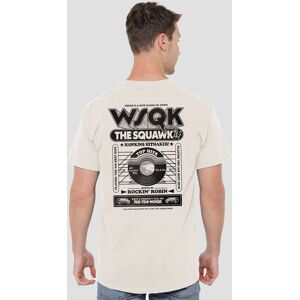 Stranger Things Hawkins Hitmakers Front Back T-Shirt, Natural in Beige Size: Small Beige S Stranger Things Hawkins Hitmakers Front Back T-Shirt, Natural in Beige Size: Small Beige S