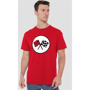 Other Chevrolet 2Nd Gen Vette Logo T-Shirt, Red Size: 4XL Red 4XL Other Chevrolet 2Nd Gen Vette Logo T-Shirt, Red Size: 4XL Red 4XL