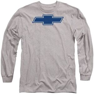 Other Chevrolet Simple Vintage Bowtie Long Sleeve T-Shirt, Athletic Heather in Grey Size: XL Grey XL Other Chevrolet Simple Vintage Bowtie Long Sleeve T-Shirt, Athletic Heather in Grey Size: XL Grey XL