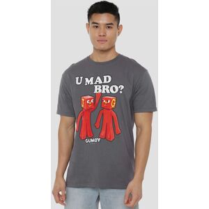 Other Gumby U Mad Bro T-Shirt, Charcoal in Grey Size: Small Grey S Other Gumby U Mad Bro T-Shirt, Charcoal in Grey Size: Small Grey S