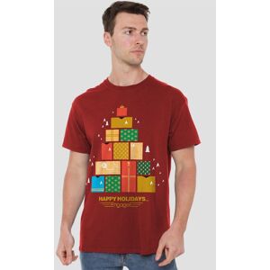 Star Trek The Original Series Christmas Happy Holidays Gifts T-Shirt, Cardinal in Red Size: 2XL Red 2XL Star Trek The Original Series Christmas Happy Holidays Gifts T-Shirt, Cardinal in Red Size: 2XL Red 2XL
