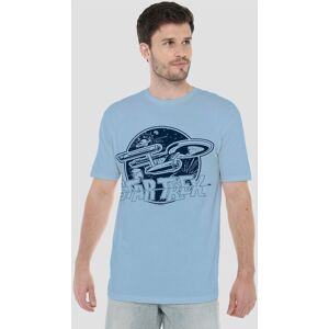 Star Trek Retro Enterprise T-Shirt, Light Blue Size: XL Blue XL Star Trek Retro Enterprise T-Shirt, Light Blue Size: XL Blue XL