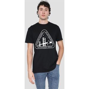 Star Trek White Academy Logo T-Shirt, Black Size: 5XL Black 5XL Star Trek White Academy Logo T-Shirt, Black Size: 5XL Black 5XL