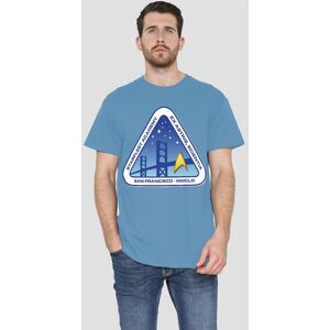 Star Trek Color Logo T-Shirt, Carolina Blue Size: 3XL Blue 3XL Star Trek Color Logo T-Shirt, Carolina Blue Size: 3XL Blue 3XL