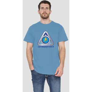 Star Trek Astrophysics T-Shirt, Carolina Blue Size: Small Blue S Star Trek Astrophysics T-Shirt, Carolina Blue Size: Small Blue S