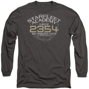 Star Trek Sisko Graduation Long Sleeve T-Shirt, Charcoal in Grey Size: Small Grey S Star Trek Sisko Graduation Long Sleeve T-Shirt, Charcoal in Grey Size: Small Grey S