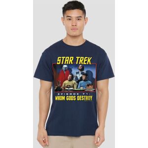 Star Trek Episode 71 T-Shirt, Navy Size: Small Navy S Star Trek Episode 71 T-Shirt, Navy Size: Small Navy S