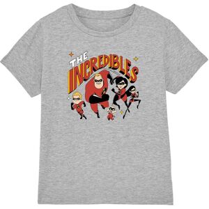 Disney Boy's The Incredibles Family Action Kids T-Shirt in Grey Size: 7-8 Years Grey 7-8 Years Disney Boy's The Incredibles Family Action Kids T-Shirt in Grey Size: 7-8 Years Grey 7-8 Years