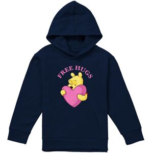 Disney Winnie The Pooh Free Hugs Valentine'S Day Youth Kids Pull-Over Hoodie, Navy Size: 9-11 Years Navy 9-11 Years Disney Winnie The Pooh Free Hugs Valentine'S Day Youth Kids Pull-Over Hoodie, Navy Size: 9-11 Years Navy 9-11 Years