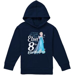 Disney Frozen Bright Like Elsa 8Th Birthday Youth Kids Pull-Over Hoodie, Navy Size: 5-6 Years Navy 5-6 Years Disney Frozen Bright Like Elsa 8Th Birthday Youth Kids Pull-Over Hoodie, Navy Size: 5-6 Years Navy 5-6 Years