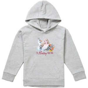 Disney Frozen Valentine'S Day Olaf, I'D Flurry For You Elsa Youth Kids Pull-Over Hoodie, Athletic Heather in Grey Size: 7-8 Years Grey 7-8 Years Disney Frozen Valentine'S Day Olaf, I'D Flurry For You Elsa Youth Kids Pull-Over Hoodie, Athletic Heather in Grey Size: 7-8 Years Grey 7-8 Years