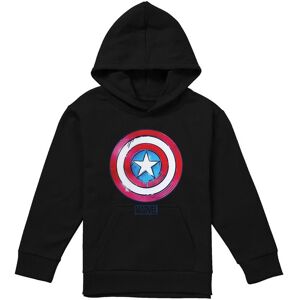 Marvel Captain America Drip Shield Youth Kids Pull-Over Hoodie, Black Size: 5-6 Years Black 5-6 Years Marvel Captain America Drip Shield Youth Kids Pull-Over Hoodie, Black Size: 5-6 Years Black 5-6 Years