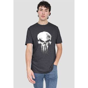 Marvel Daredevil Born Again Skull The Punisher Returns T-Shirt, Dark Heather in Grey Size: Medium Grey M Marvel Daredevil Born Again Skull The Punisher Returns T-Shirt, Dark Heather in Grey Size: Medium Grey M