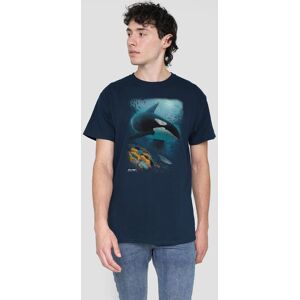 Other Wildlife Salmon Hunter Orca T-Shirt, Navy Size: Medium Navy M Other Wildlife Salmon Hunter Orca T-Shirt, Navy Size: Medium Navy M