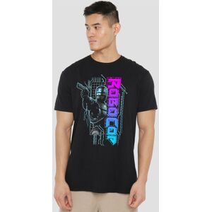 Other Robocop Robo Neon T-Shirt, Black Size: 5XL Black 5XL Other Robocop Robo Neon T-Shirt, Black Size: 5XL Black 5XL