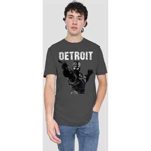 Other Robocop Detroit T-Shirt, Charcoal in Grey Size: Small Grey S Other Robocop Detroit T-Shirt, Charcoal in Grey Size: Small Grey S