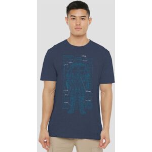Other Robocop Schematic T-Shirt, Navy Size: 2XL Navy 2XL Other Robocop Schematic T-Shirt, Navy Size: 2XL Navy 2XL