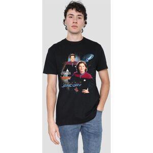 Star Trek Captain Janeway T-Shirt, Black Size: 4XL Black 4XL Star Trek Captain Janeway T-Shirt, Black Size: 4XL Black 4XL