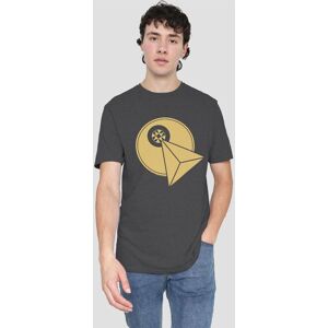 Star Trek Vulcan Logo T-Shirt, Charcoal in Grey Size: 3XL Grey 3XL Star Trek Vulcan Logo T-Shirt, Charcoal in Grey Size: 3XL Grey 3XL