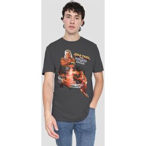 Star Trek Wrath Of Khan(Movie) T-Shirt, Charcoal in Grey Size: Large Grey L Star Trek Wrath Of Khan(Movie) T-Shirt, Charcoal in Grey Size: Large Grey L