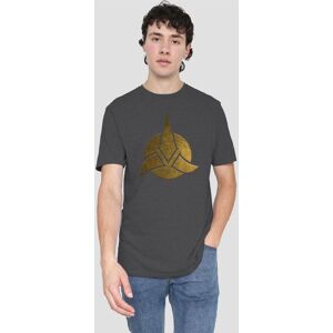 Star Trek Discovery Discovery Triquentra T-Shirt, Charcoal in Grey Size: XL Grey XL Star Trek Discovery Discovery Triquentra T-Shirt, Charcoal in Grey Size: XL Grey XL