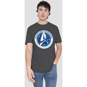 Star Trek Discovery Starfleet Command T-Shirt, Charcoal in Grey Size: Medium Grey M Star Trek Discovery Starfleet Command T-Shirt, Charcoal in Grey Size: Medium Grey M