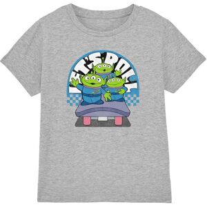 Disney Boy's Toy Story Aliens Let'S Roll Kids T-Shirt in Grey Size: 7-8 Years Grey 7-8 Years Disney Boy's Toy Story Aliens Let'S Roll Kids T-Shirt in Grey Size: 7-8 Years Grey 7-8 Years