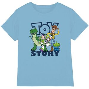 Disney Boy's Collection Toy Gang Kids T-Shirt in Blue Size: 7-8 Years Blue 7-8 Years Disney Boy's Collection Toy Gang Kids T-Shirt in Blue Size: 7-8 Years Blue 7-8 Years
