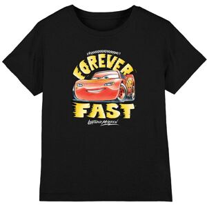 Disney Boy's Cars Lightning Mcqueen Forever Fast Kids T-Shirt in Black Size: 7-8 Years Black 7-8 Years Disney Boy's Cars Lightning Mcqueen Forever Fast Kids T-Shirt in Black Size: 7-8 Years Black 7-8 Years
