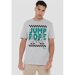 Squid Game - Season Three Jump Rope T-Shirt, Heather Grey Size: 2XL Grey 2XL Squid Game - Season Three Jump Rope T-Shirt, Heather Grey Size: 2XL Grey 2XL