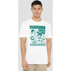 Squid Game - Season Three Sky Game T-Shirt, White Size: 4XL White 4XL Squid Game - Season Three Sky Game T-Shirt, White Size: 4XL White 4XL