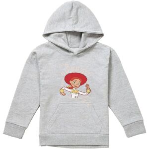 Disney Jessie Hey Cowgirl Youth Kids Pull-Over Hoodie, Athletic Heather in Grey Size: 9-11 Years Grey 9-11 Years Disney Jessie Hey Cowgirl Youth Kids Pull-Over Hoodie, Athletic Heather in Grey Size: 9-11 Years Grey 9-11 Years