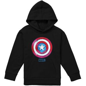 Marvel Captain America Drip Shield Youth Kids Pull-Over Hoodie, Black Size: 5-6 Years Black 5-6 Years Marvel Captain America Drip Shield Youth Kids Pull-Over Hoodie, Black Size: 5-6 Years Black 5-6 Years