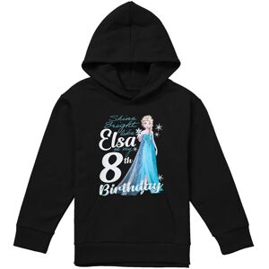 Disney Frozen Bright Like Elsa 8Th Birthday Youth Kids Pull-Over Hoodie, Black Size: 5-6 Years Black 5-6 Years Disney Frozen Bright Like Elsa 8Th Birthday Youth Kids Pull-Over Hoodie, Black Size: 5-6 Years Black 5-6 Years