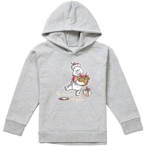 Disney Winnie The Pooh The Bearer Of Christmas Gifts Youth Kids Pull-Over Hoodie, Athletic Heather in Grey Size: 7-8 Years Grey 7-8 Years Disney Winnie The Pooh The Bearer Of Christmas Gifts Youth Kids Pull-Over Hoodie, Athletic Heather in Grey Size: 7-8 Years Grey 7-8 Years