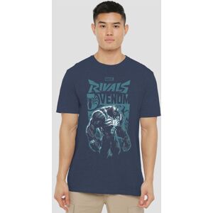 Marvel Rivals Vanguard Symbiote Venom Trend T-Shirt, Heather Navy Size: Small Navy S Marvel Rivals Vanguard Symbiote Venom Trend T-Shirt, Heather Navy Size: Small Navy S