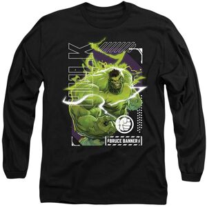 Marvel Rivals Bruce Banner Hulk Smash Long Sleeve T-Shirt, Black Size: XL Black XL Marvel Rivals Bruce Banner Hulk Smash Long Sleeve T-Shirt, Black Size: XL Black XL